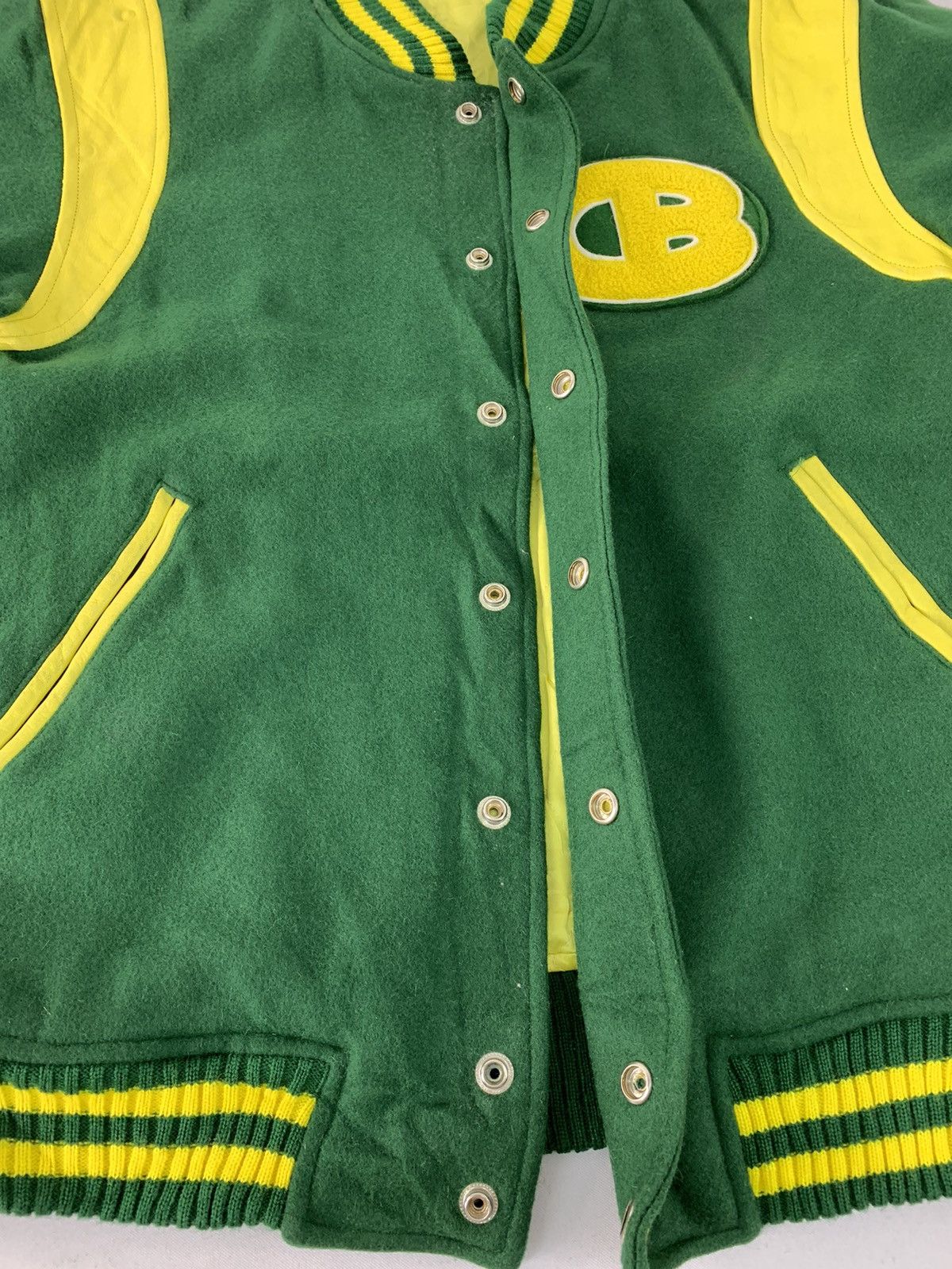 Japanese Brand Hype Simple Varsity Outerwear Jacket Coconuts Bum Of Sport Size US L / EU 52-54 / 3 - 5 Thumbnail