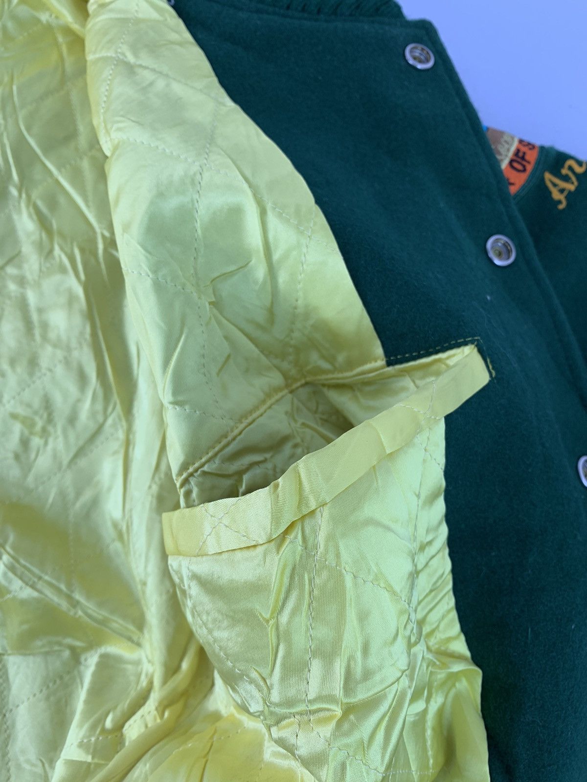 Japanese Brand Hype Simple Varsity Outerwear Jacket Coconuts Bum Of Sport Size US L / EU 52-54 / 3 - 10 Thumbnail