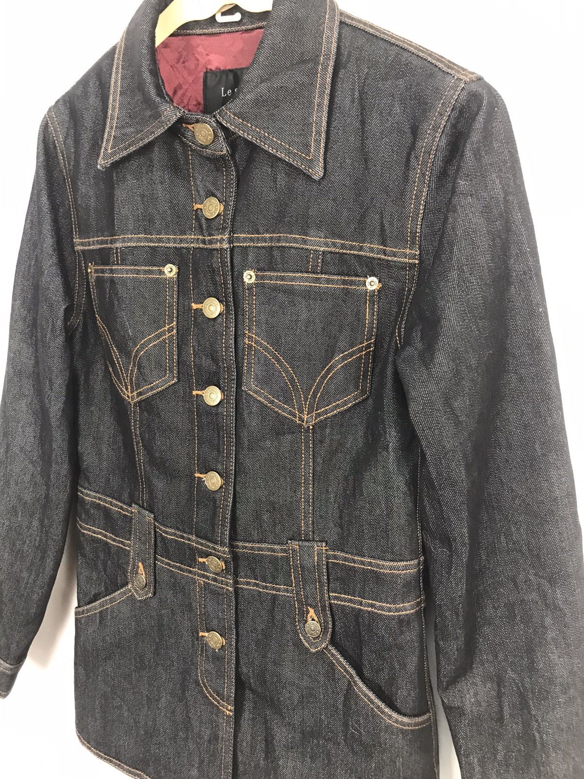 Other Denim button up jacket by le souk ladies Size ONE SIZE - 9 Thumbnail