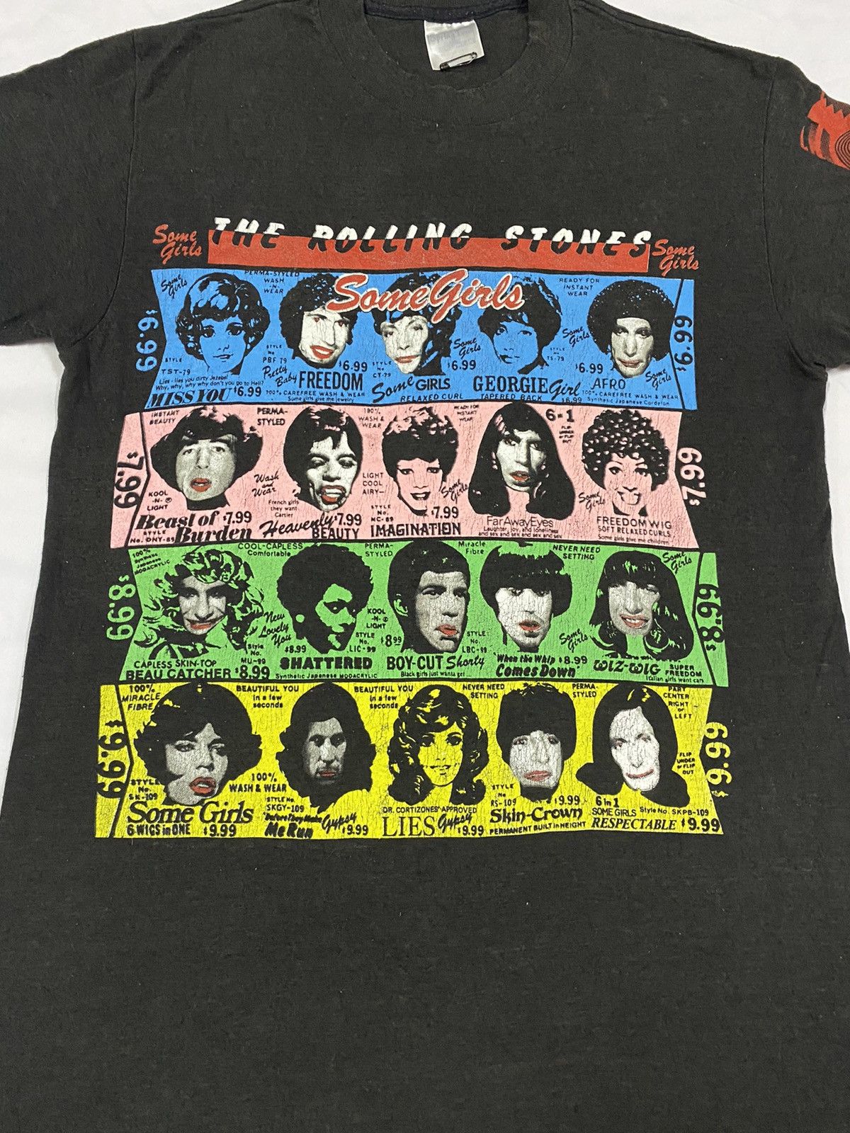 The Rolling Stones Vtg🔥The Rolling Stone Tour Band Some Girls tee Size US M / EU 48-50 / 2 - 3 Thumbnail