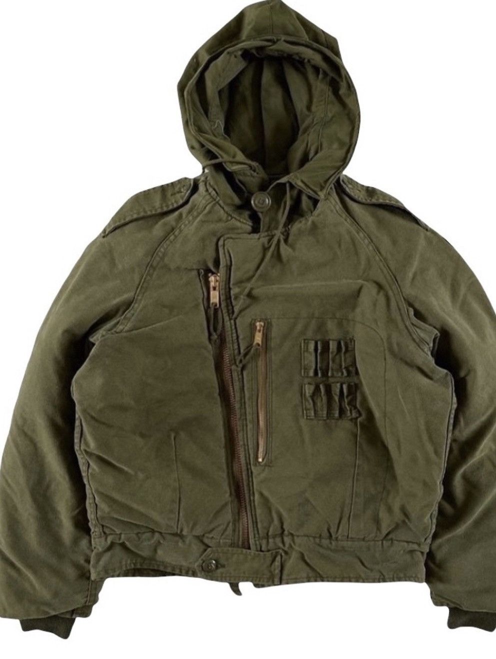 Military Streetwear Vintage Authentic Military Issued Jacket Cropped fit Grailed