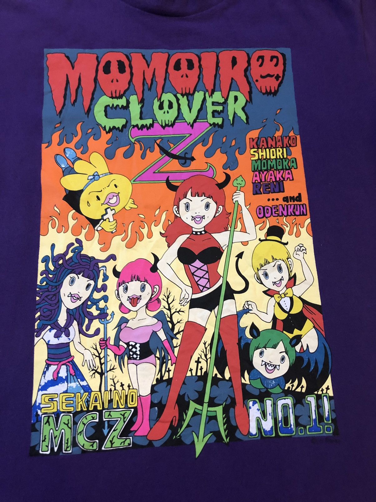 Anime × Japanese Brand Momoiro Clover Z Lily Franky Anime Shirts Size US L / EU 52-54 / 3 - 3 Thumbnail