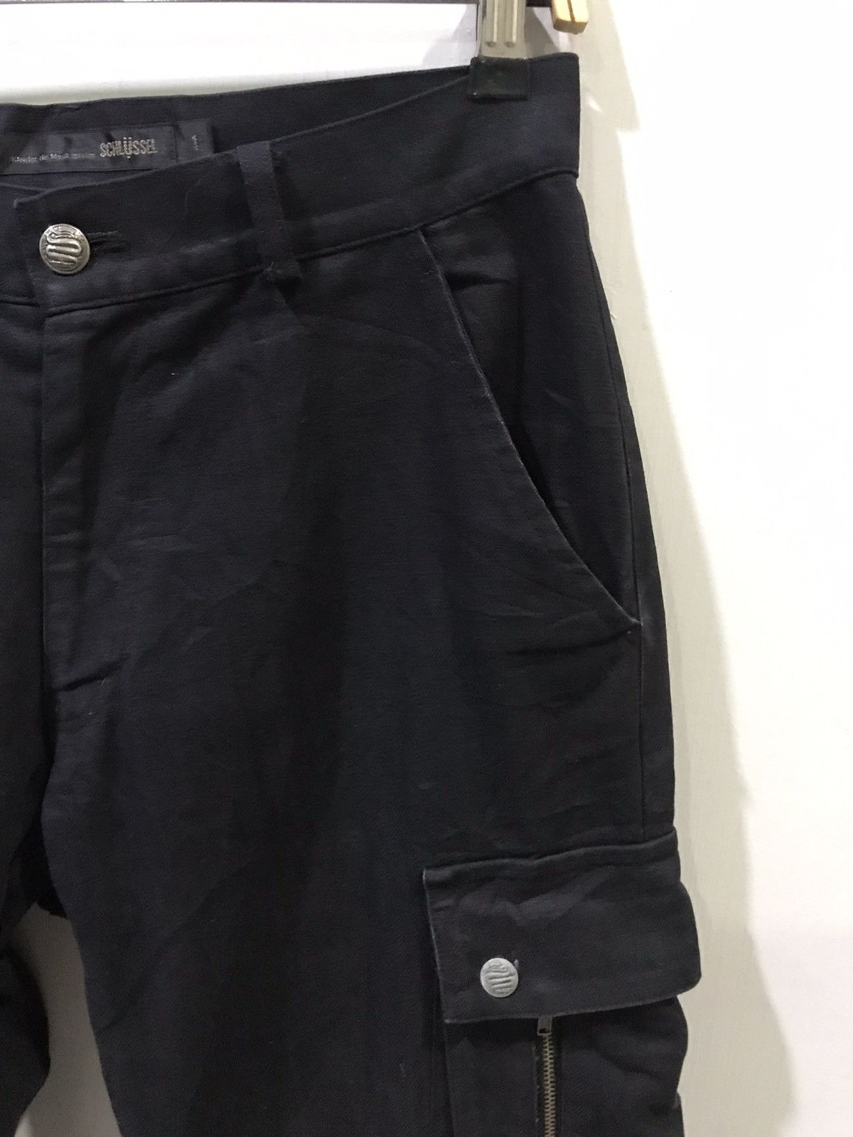 Japanese Brand SCHLUSSEL Japan Tactical Utility Cargo Pant Vuja de Style Size US 29 - 2 Thumbnail