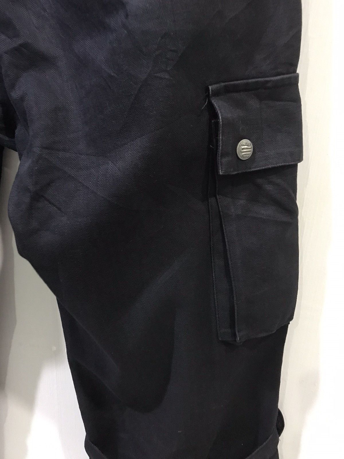 Japanese Brand SCHLUSSEL Japan Tactical Utility Cargo Pant Vuja de Style Size US 29 - 12 Thumbnail