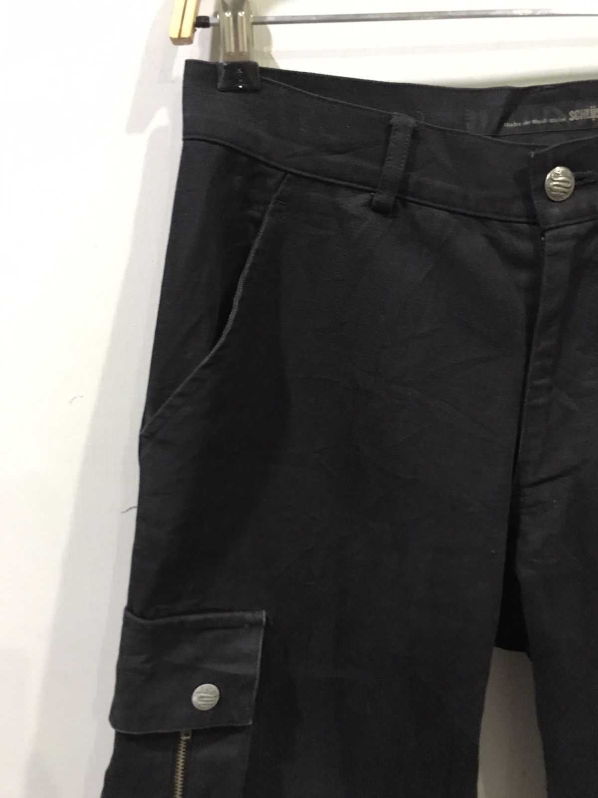 Japanese Brand SCHLUSSEL Japan Tactical Utility Cargo Pant Vuja de Style Size US 29 - 3 Thumbnail