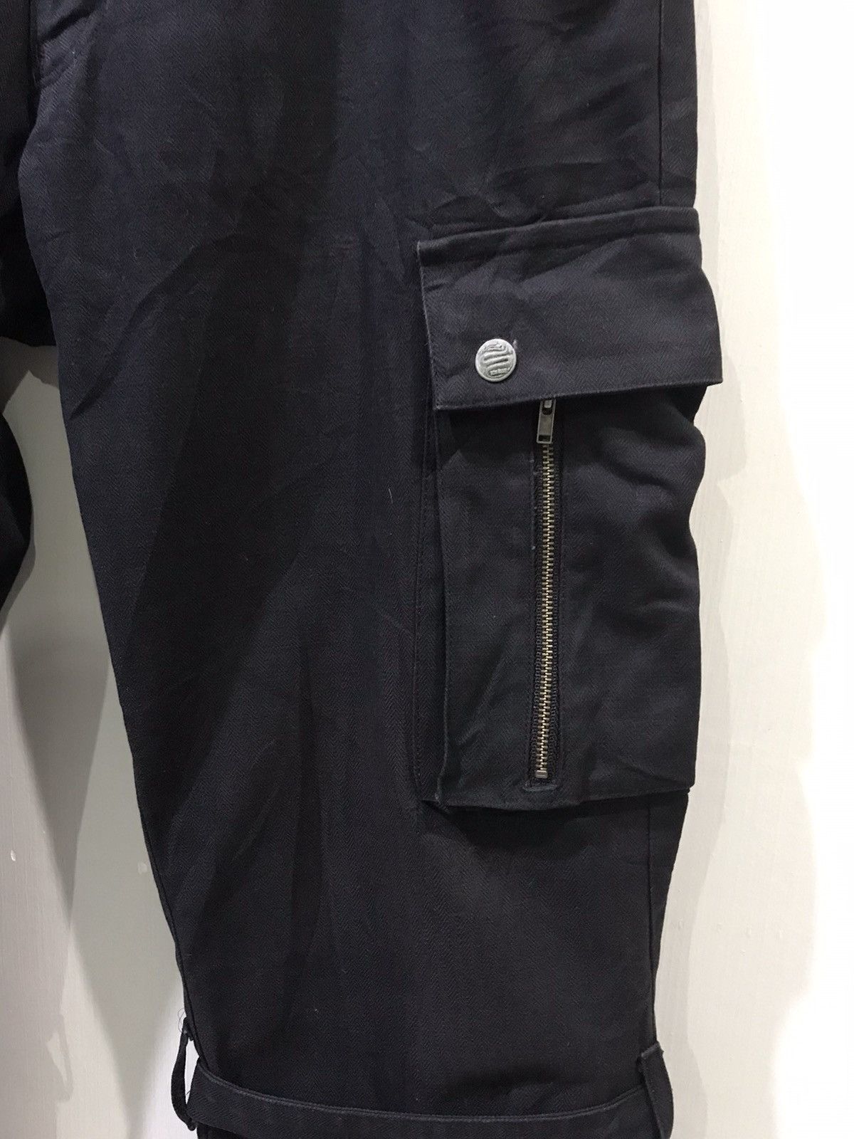 Japanese Brand SCHLUSSEL Japan Tactical Utility Cargo Pant Vuja de Style Size US 29 - 5 Thumbnail