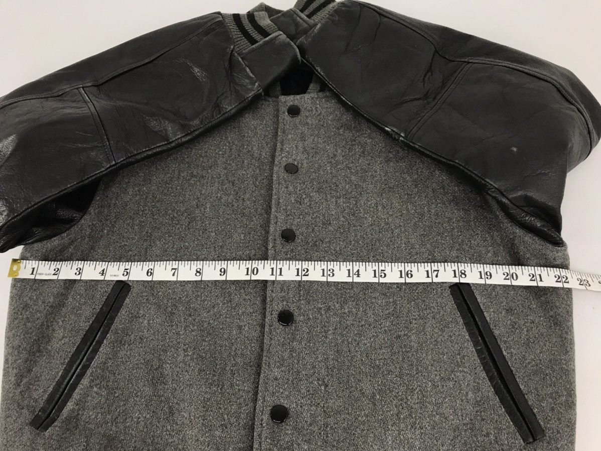 Leather Vintage Storm Island Varsity Leather Jacket Size US M / EU 48-50 / 2 - 8 Thumbnail
