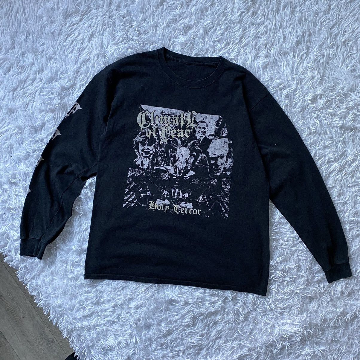 Band Tees Climate of Fear Holy Terror Longsleeve T-Shirt Size US M / EU 48-50 / 2 - 2 Thumbnail