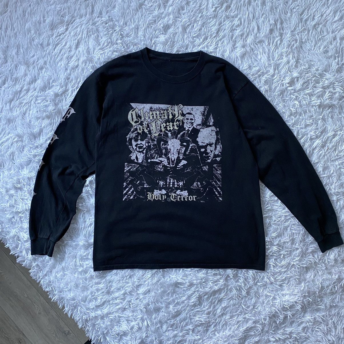 Band Tees Climate of Fear Holy Terror Longsleeve T-Shirt Size US M / EU 48-50 / 2 - 3 Thumbnail