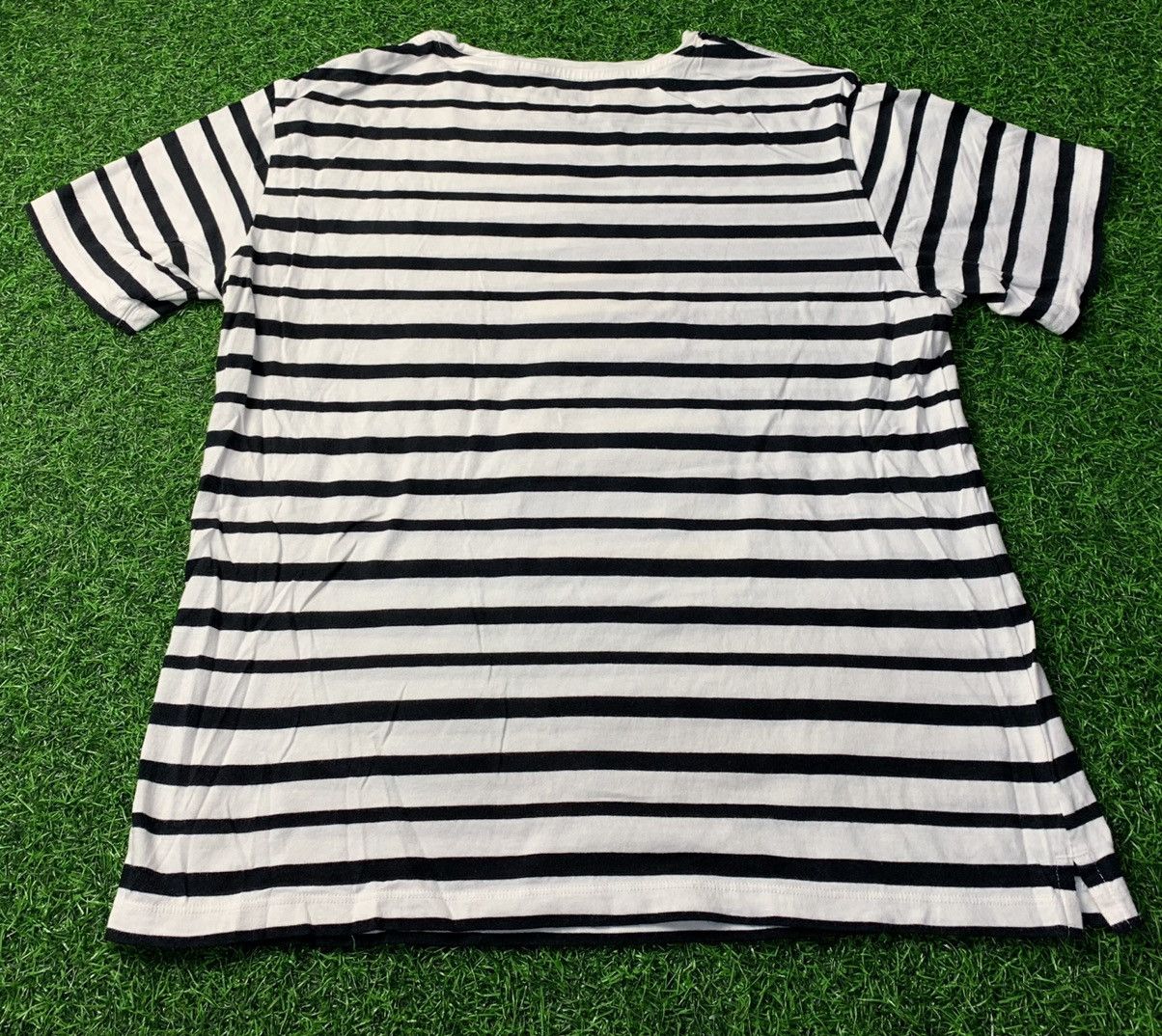 Japanese Brand Uniqlo X Lisa Larson Striped Printed Cat Graphic Tee Size M / US 6-8 / IT 42-44 - 12 Thumbnail