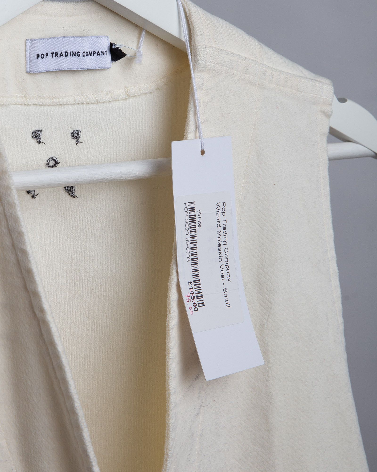 Pop Trading Company NWT Soft Moleskin Wizard Vest Size US S / EU 44-46 / 1 - 4 Thumbnail