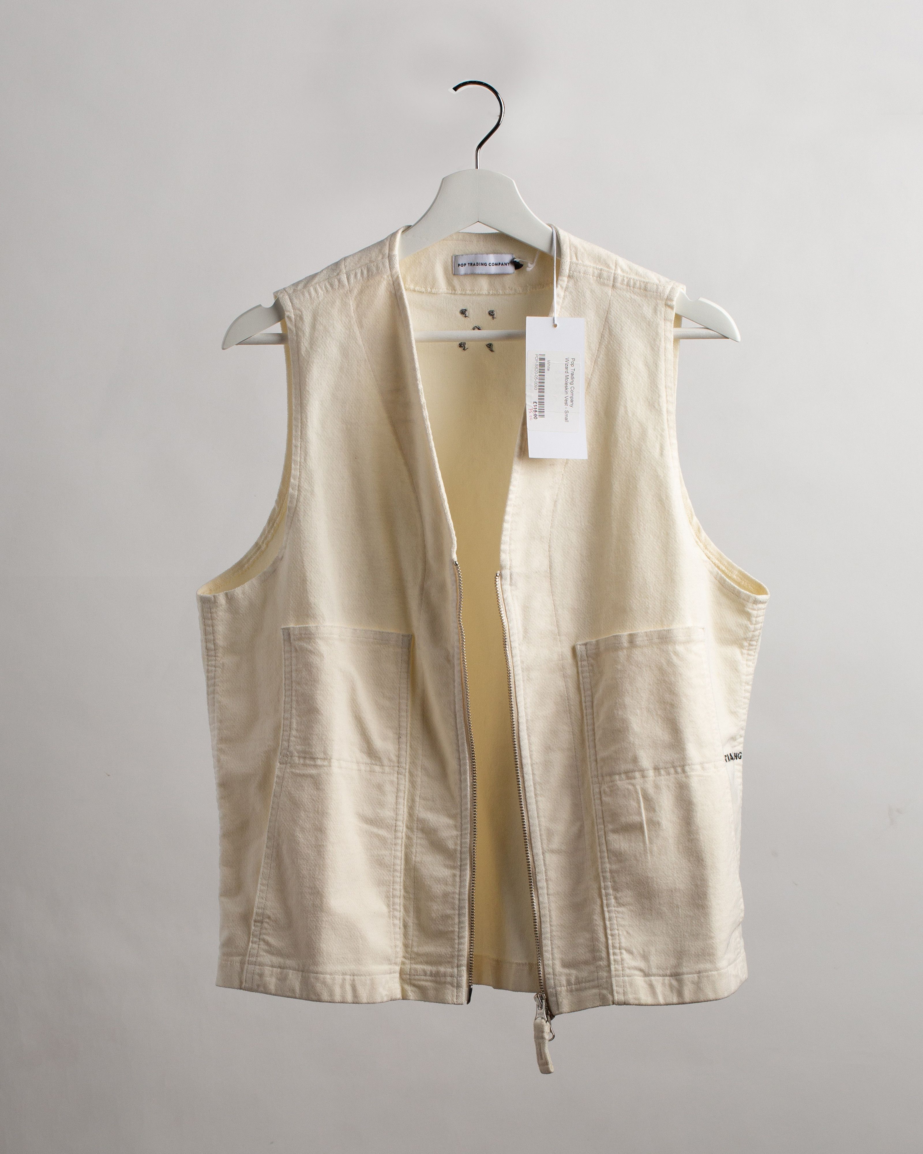 Pop Trading Company NWT Soft Moleskin Wizard Vest Size US S / EU 44-46 / 1 - 1 Thumbnail