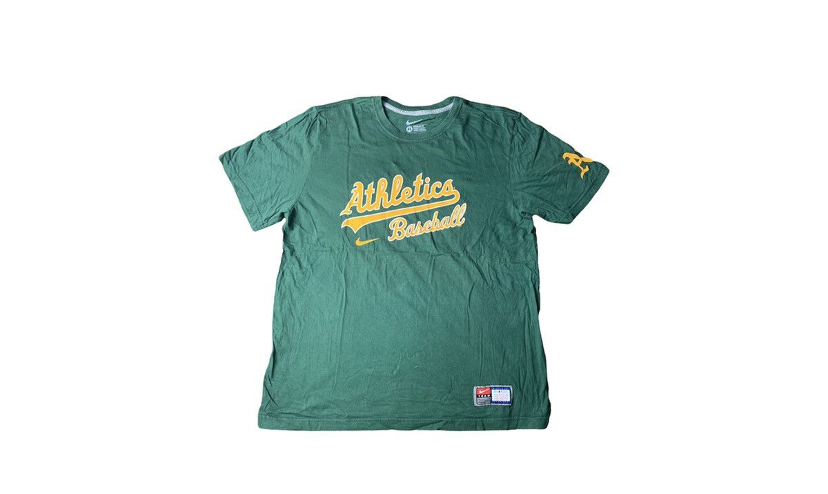 Nike Athletic Baseball A's Team Tee Genuine Merchandise