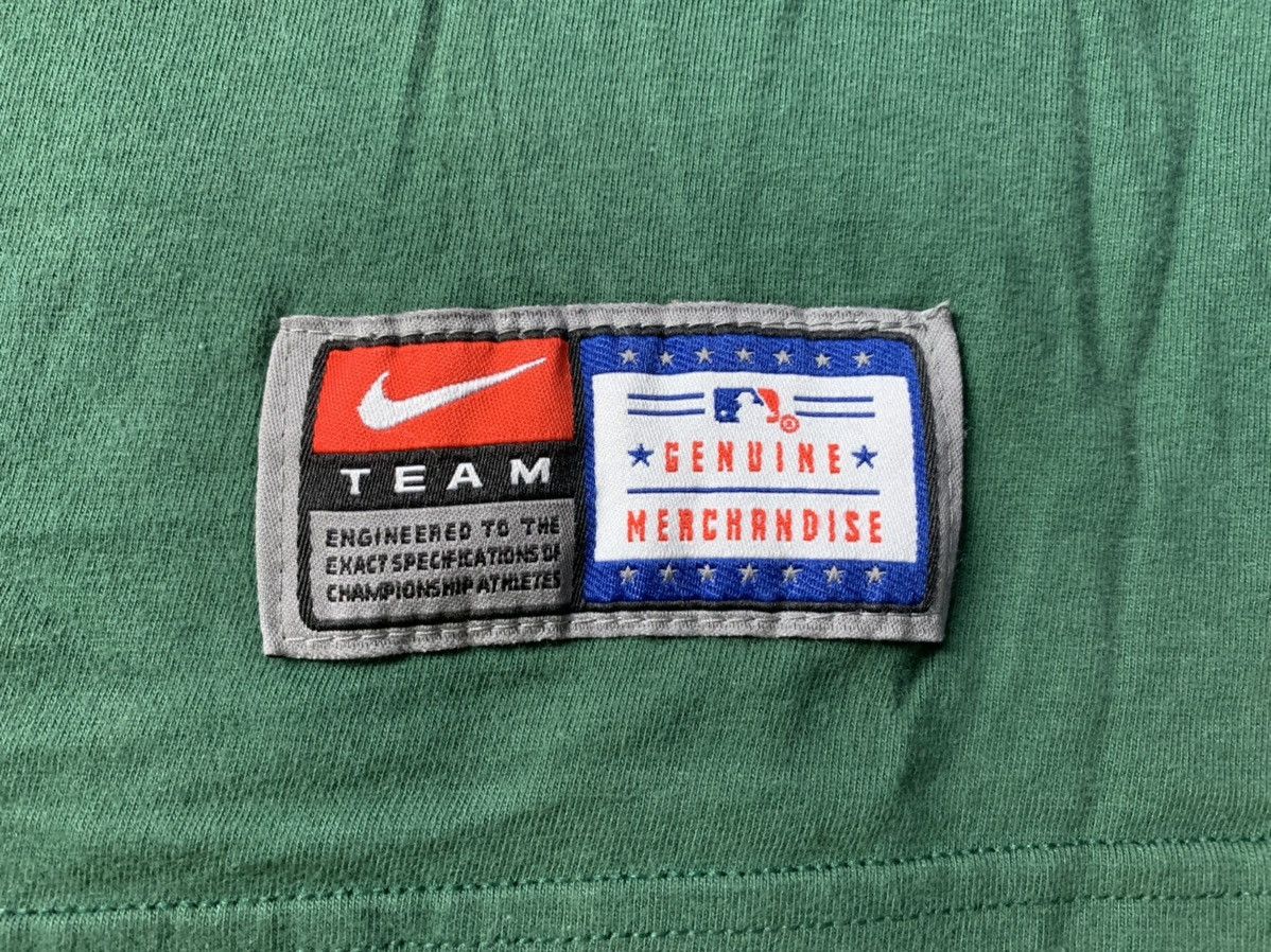 MLB Nike Athletic Baseball A's Team Tee Genuine Merchandise Size XL / US 12-14 / IT 48-50 - 4 Thumbnail