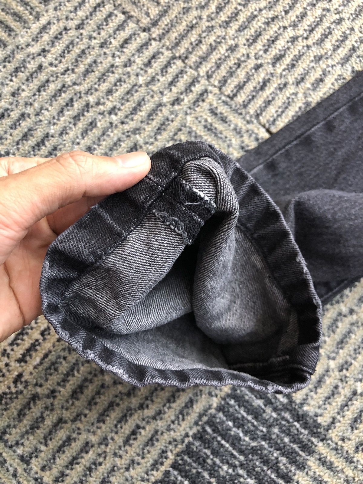 Rsq RSQ 90's Jean Faded Black Distressed Faded Black Jeans Size US 30 / EU 46 - 14 Thumbnail