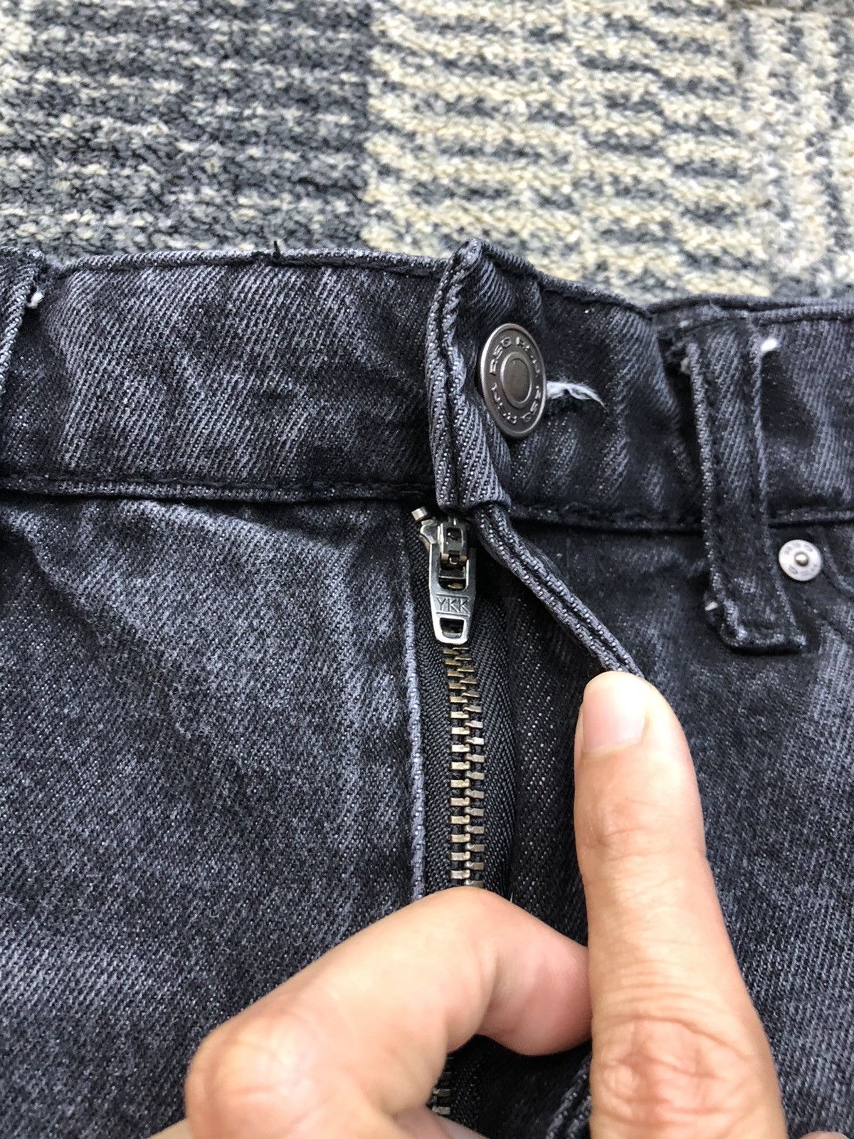 Rsq RSQ 90's Jean Faded Black Distressed Faded Black Jeans Size US 30 / EU 46 - 7 Thumbnail