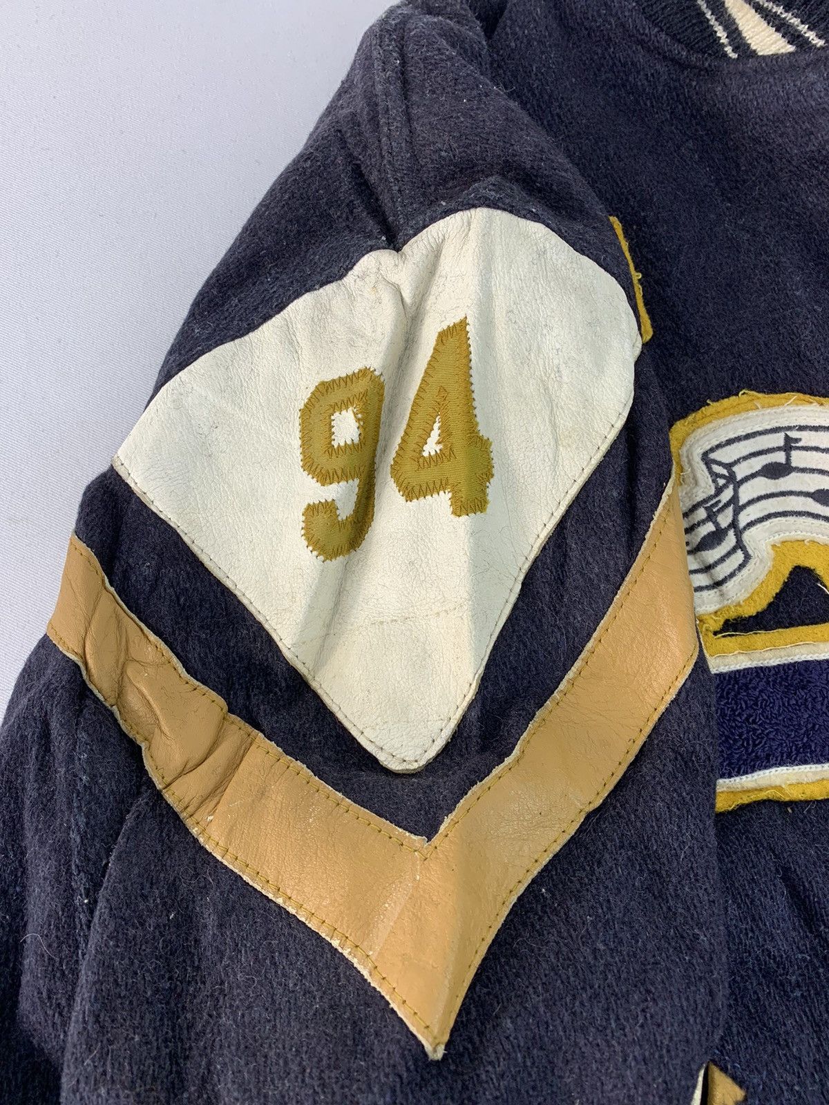 Vintage Rare 80s Varsity Wildcats Big Patches Logo Quilted Inner Size US M / EU 48-50 / 2 - 8 Thumbnail