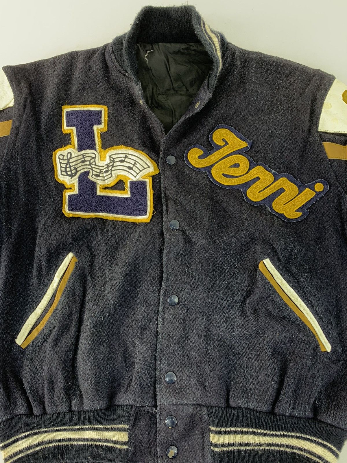 Vintage Rare 80s Varsity Wildcats Big Patches Logo Quilted Inner Size US M / EU 48-50 / 2 - 4 Thumbnail