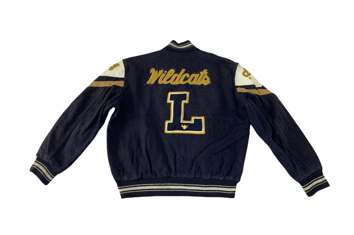 Vintage Rare 80s Varsity Wildcats Big Patches Logo Quilted Inner Size US M / EU 48-50 / 2 - 1 Thumbnail