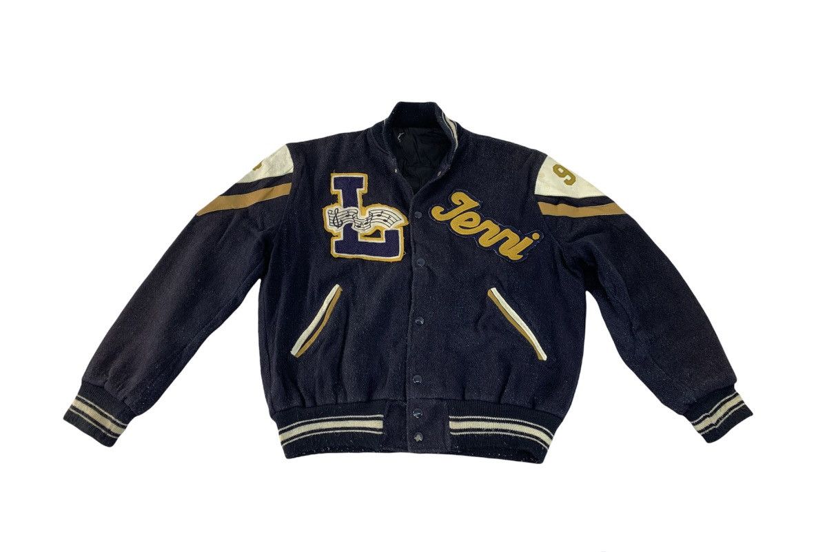 Vintage Rare 80s Varsity Wildcats Big Patches Logo Quilted Inner Size US M / EU 48-50 / 2 - 2 Thumbnail