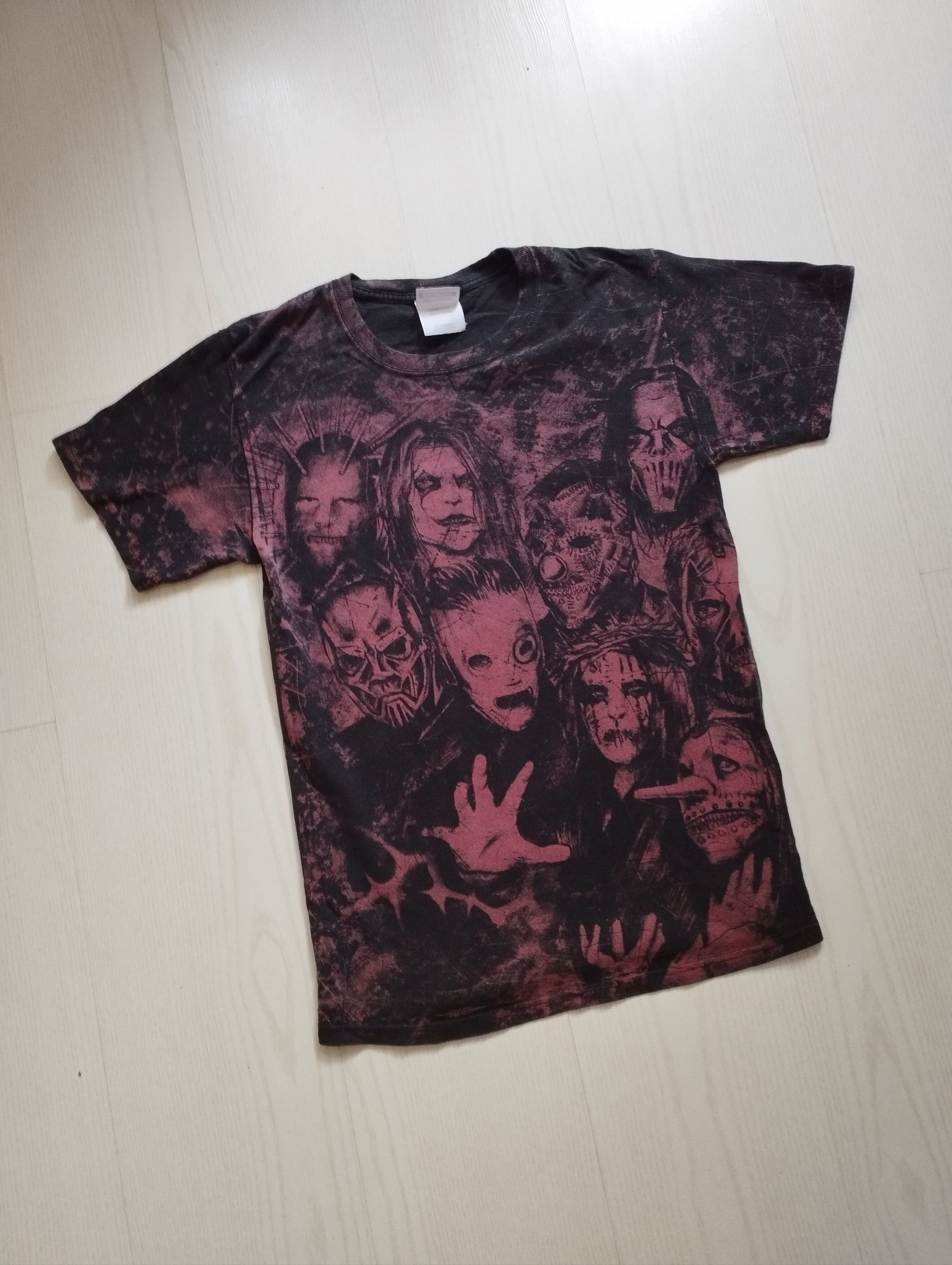 Slipknot vintage 2009 over print t-shirt