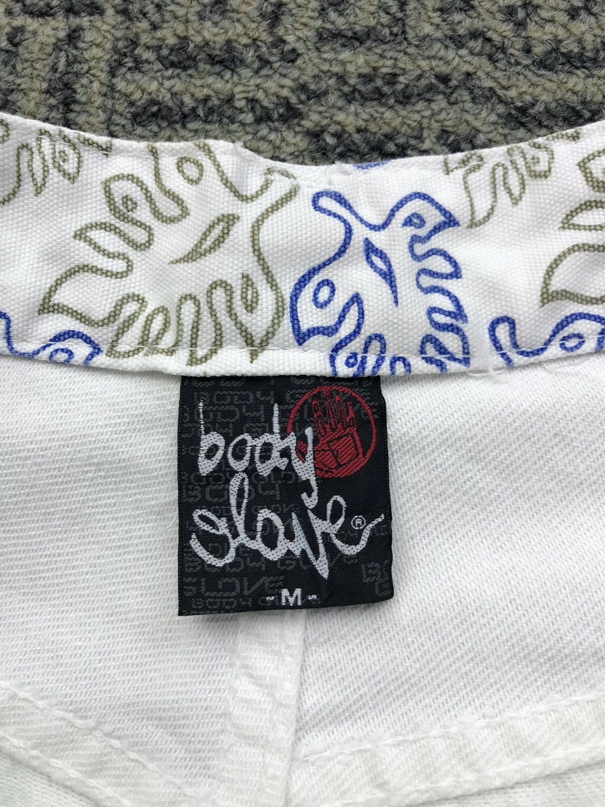 Vintage Body Glove California 53 Backprint White Jeans