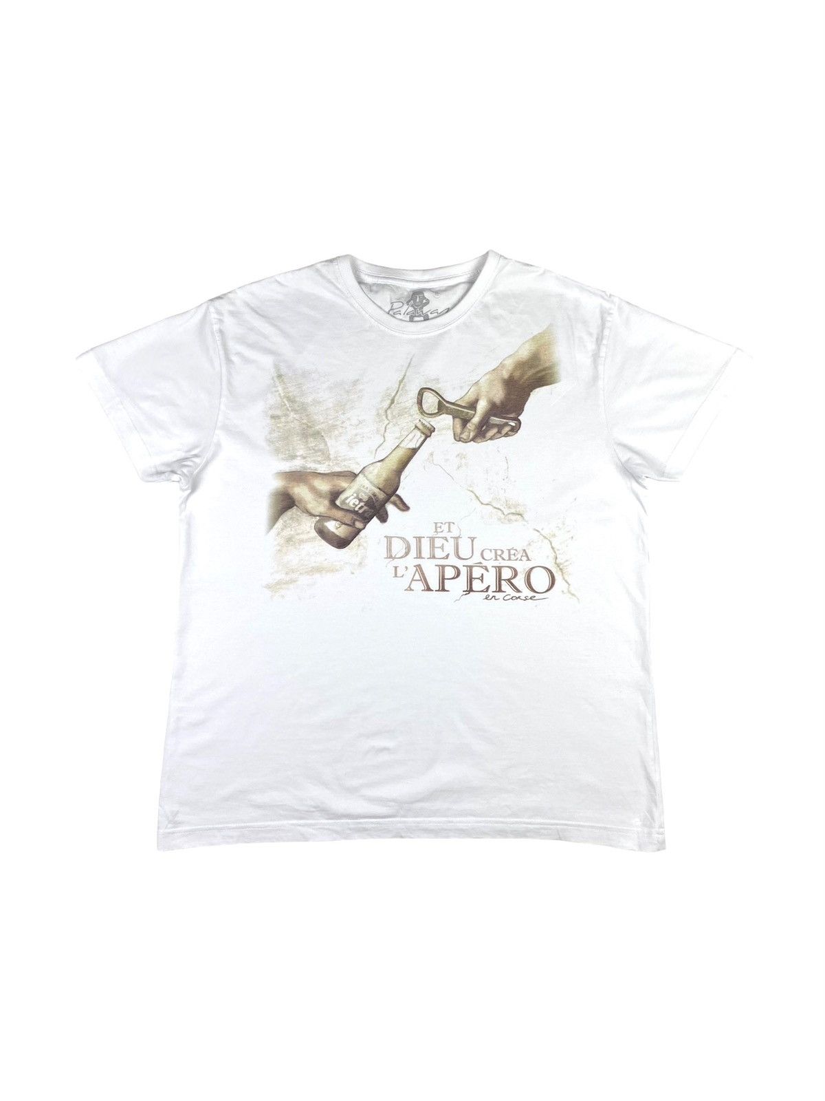 Band Tees Vintage Art Humor Leonardo Da Vinci T Shirt Alcohol VTG Size US XL / EU 56 / 4 - 1 Thumbnail