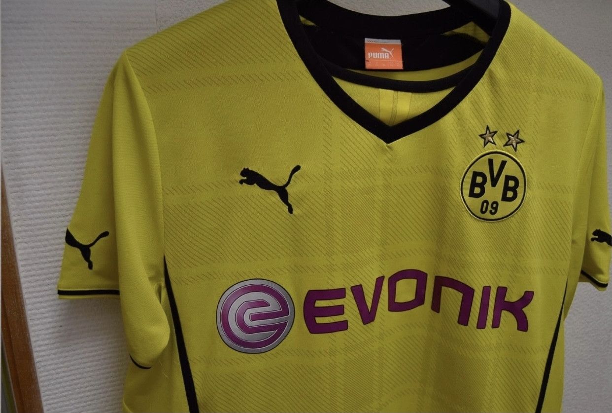 Puma Borussia Dortmund DBD puma soccer jersey football Xl yellow Size US XL / EU 56 / 4 - 2 Thumbnail