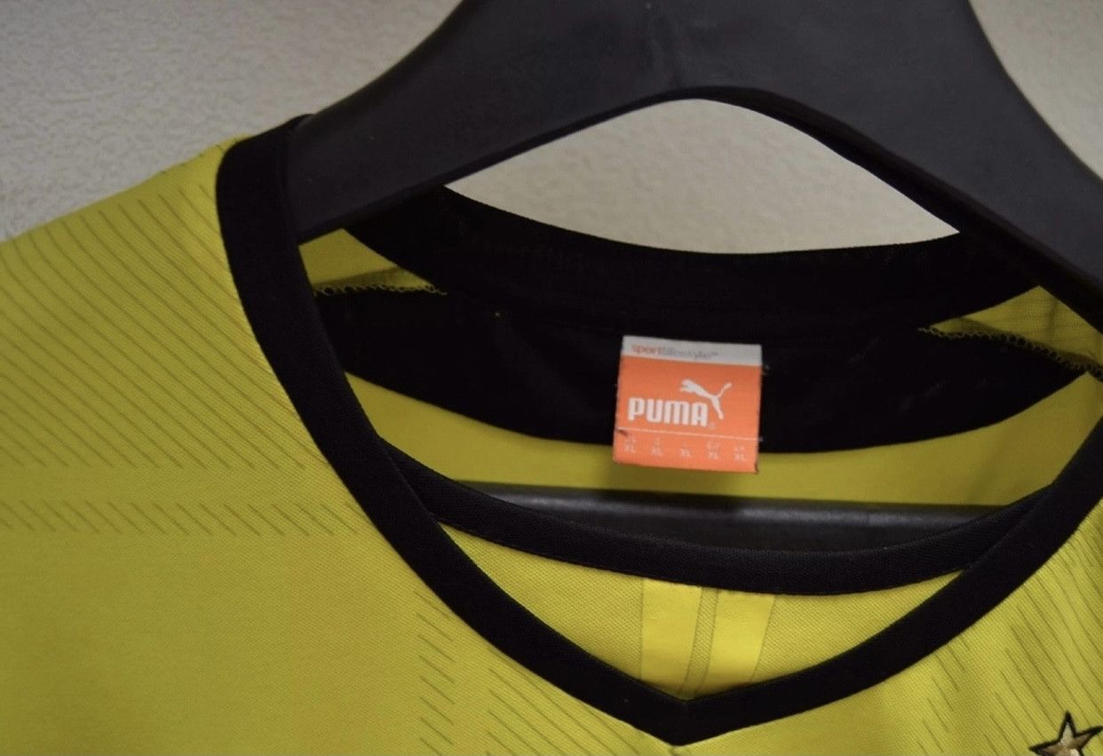Puma Borussia Dortmund DBD puma soccer jersey football Xl yellow Size US XL / EU 56 / 4 - 3 Thumbnail