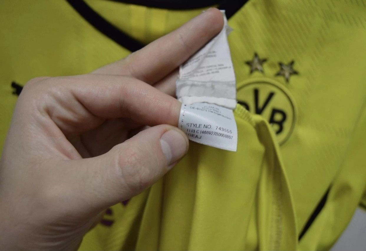 Puma Borussia Dortmund DBD puma soccer jersey football Xl yellow Size US XL / EU 56 / 4 - 5 Thumbnail