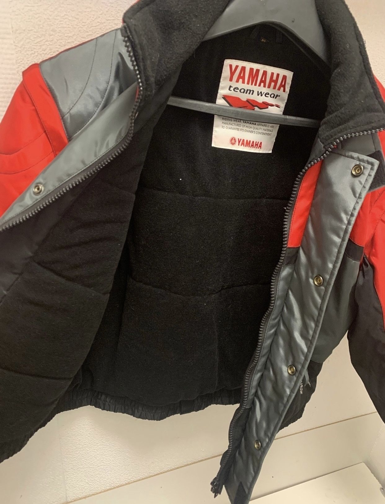 Yamaha Yamaha motorsport racing team wear big logo jacket Xl Size US XL / EU 56 / 4 - 10 Thumbnail