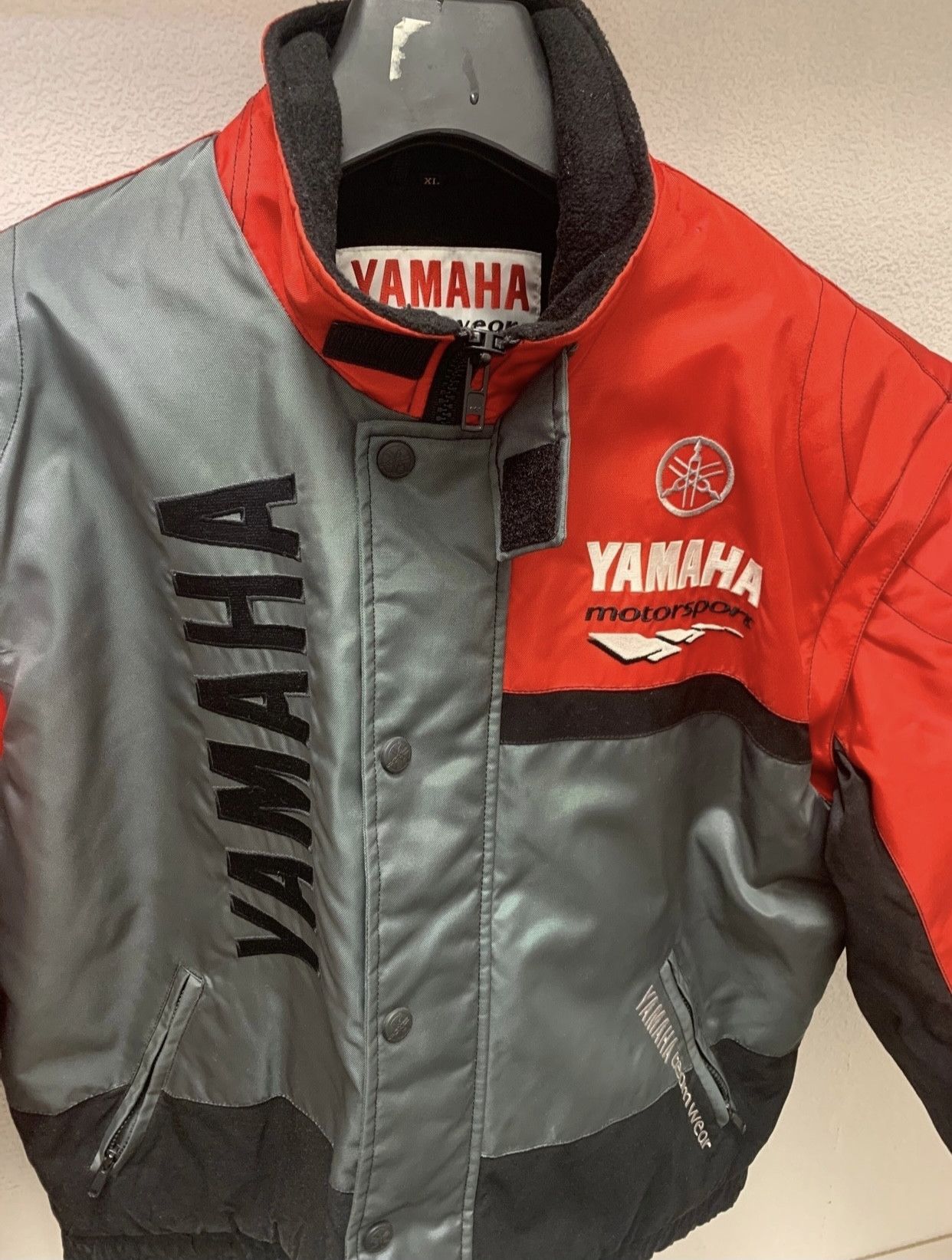 Yamaha Yamaha motorsport racing team wear big logo jacket Xl Size US XL / EU 56 / 4 - 4 Thumbnail