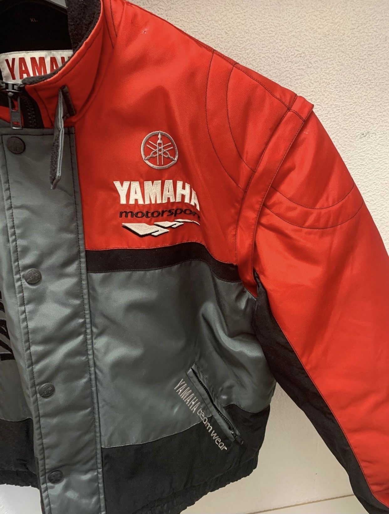 Yamaha Yamaha motorsport racing team wear big logo jacket Xl Size US XL / EU 56 / 4 - 5 Thumbnail