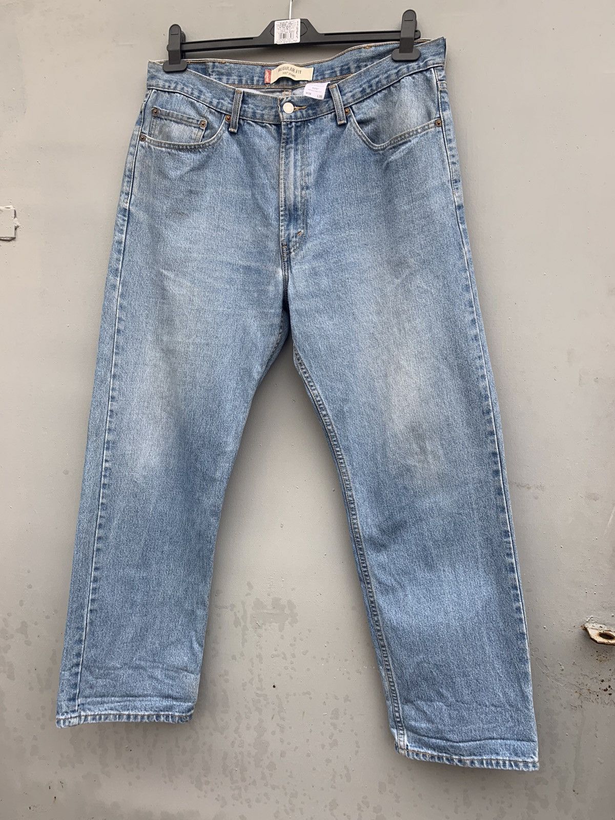 Levi's Vintage Levi’s 505 Regular Fit Blue Denim 38/30 Size US 38 / EU 54 - 1 Thumbnail