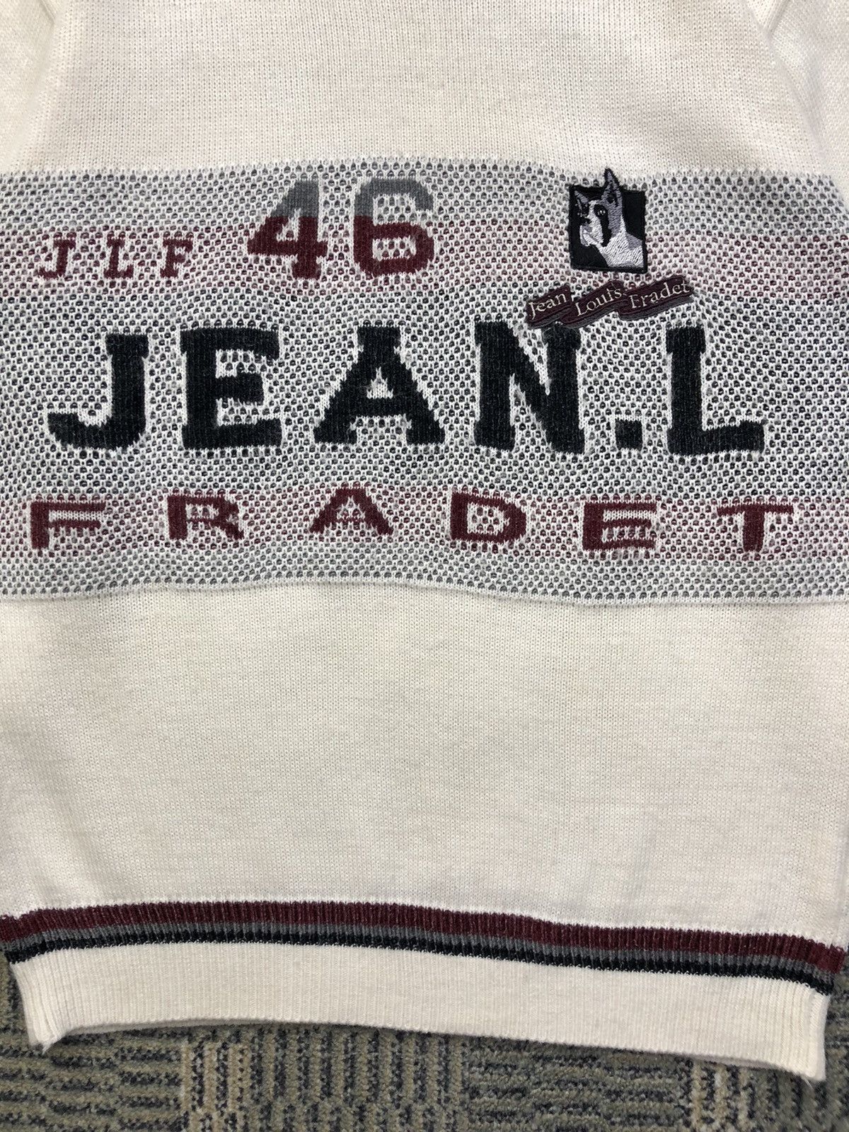 Japanese Brand Vintage Jean Louis Fradet Knitwear Size US M / EU 48-50 / 2 - 6 Thumbnail