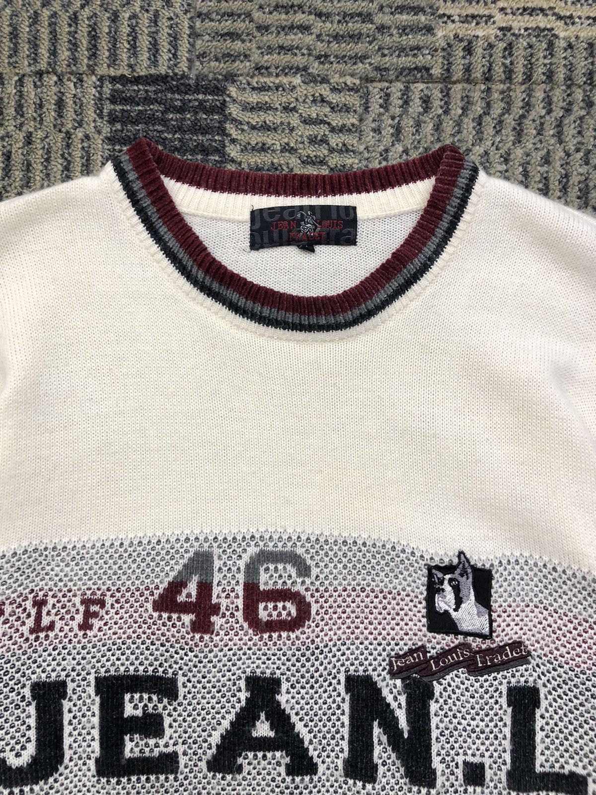 Japanese Brand Vintage Jean Louis Fradet Knitwear Size US M / EU 48-50 / 2 - 3 Thumbnail