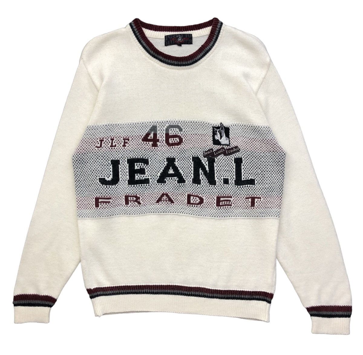 Japanese Brand Vintage Jean Louis Fradet Knitwear Size US M / EU 48-50 / 2 - 1 Thumbnail