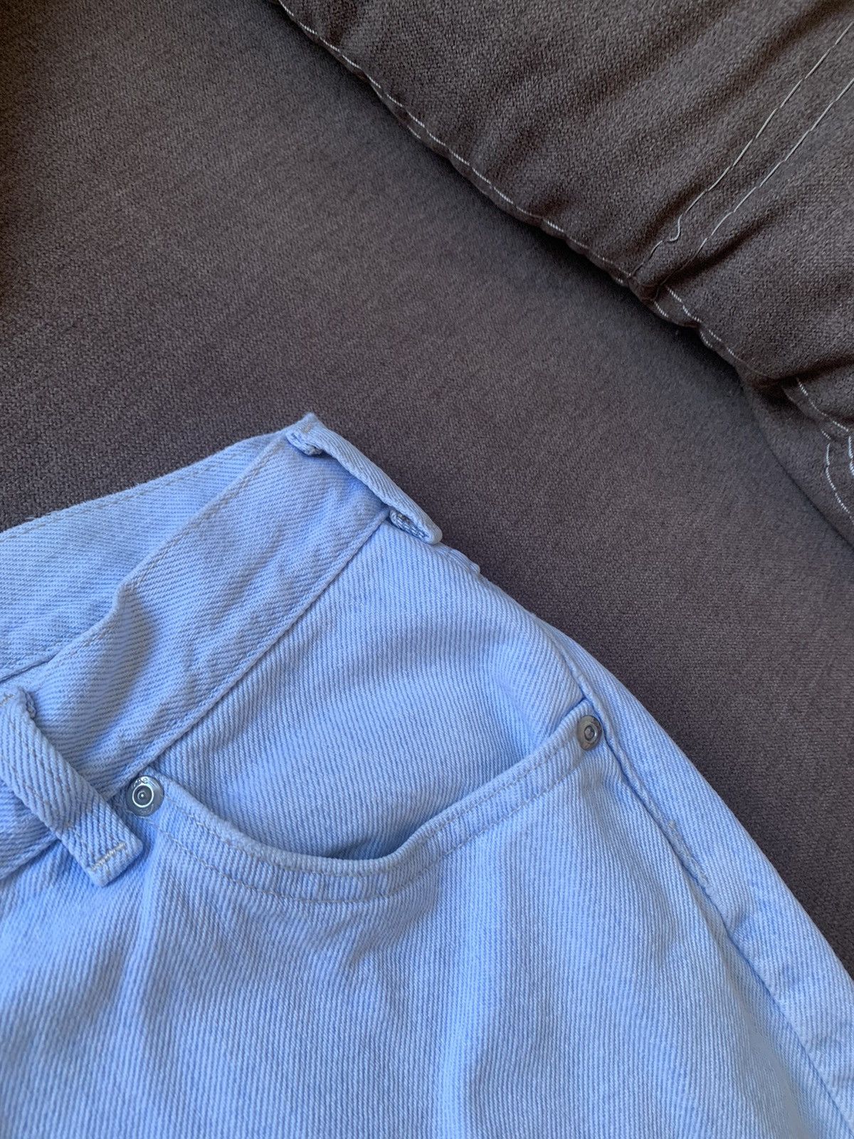 Lee 💥VTG LEE RIDER Light Blue Jeans Size US 33 - 14 Thumbnail