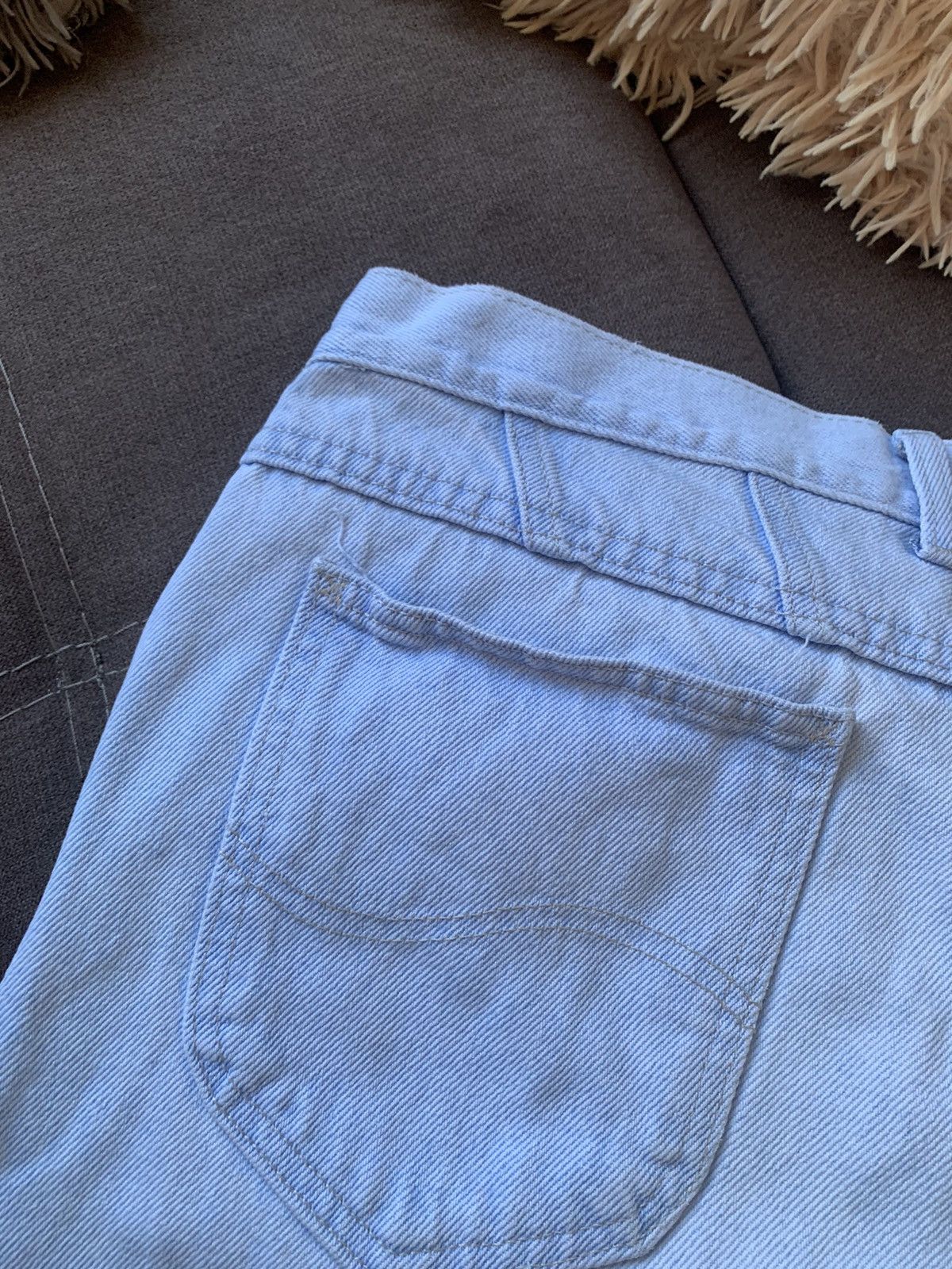 Lee 💥VTG LEE RIDER Light Blue Jeans Size US 33 - 8 Thumbnail