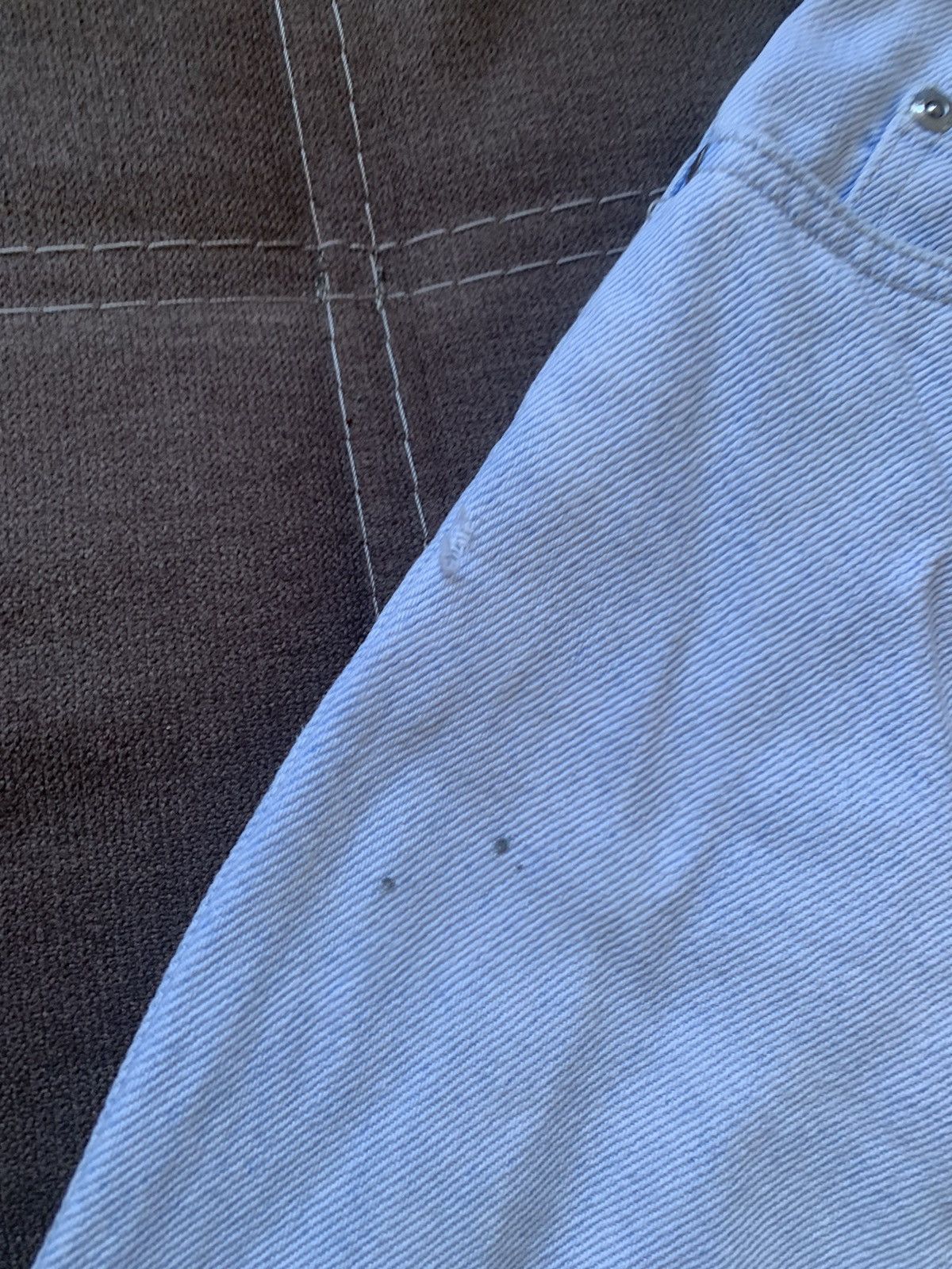 Lee 💥VTG LEE RIDER Light Blue Jeans Size US 33 - 13 Thumbnail