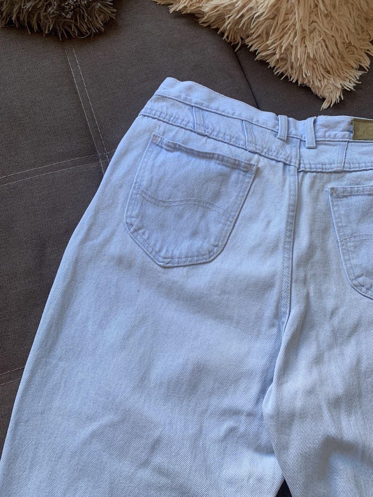 Lee 💥VTG LEE RIDER Light Blue Jeans Size US 33 - 5 Thumbnail