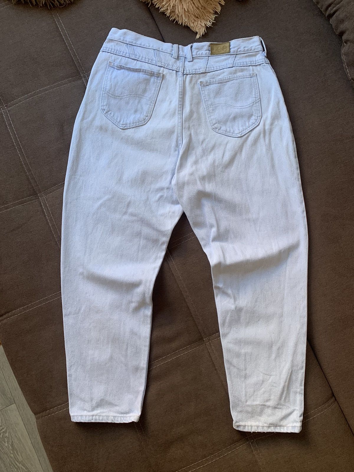 Lee 💥VTG LEE RIDER Light Blue Jeans Size US 33 - 1 Thumbnail