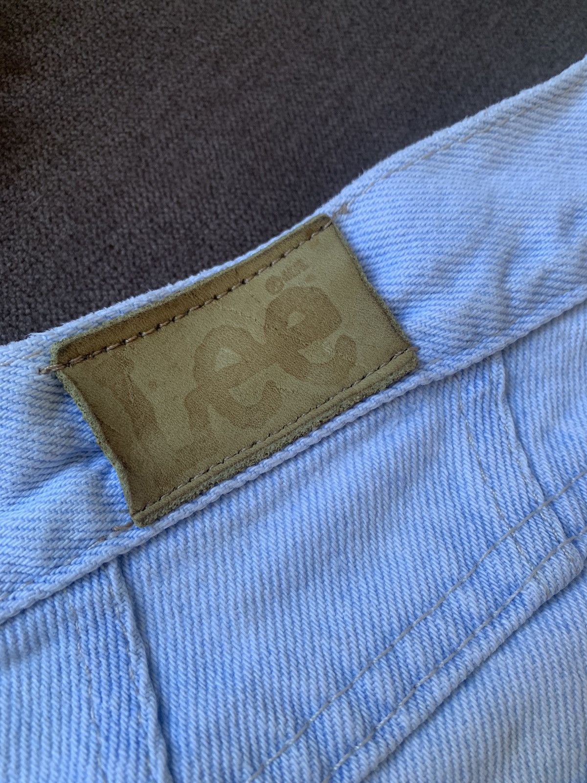 Lee 💥VTG LEE RIDER Light Blue Jeans Size US 33 - 7 Thumbnail
