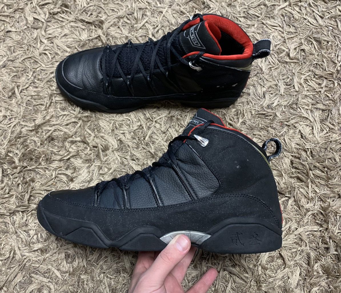 Jordan Brand Vintage Air Jordan 9.5 Team Black Metallic 13 US vintage sneakers Grailed
