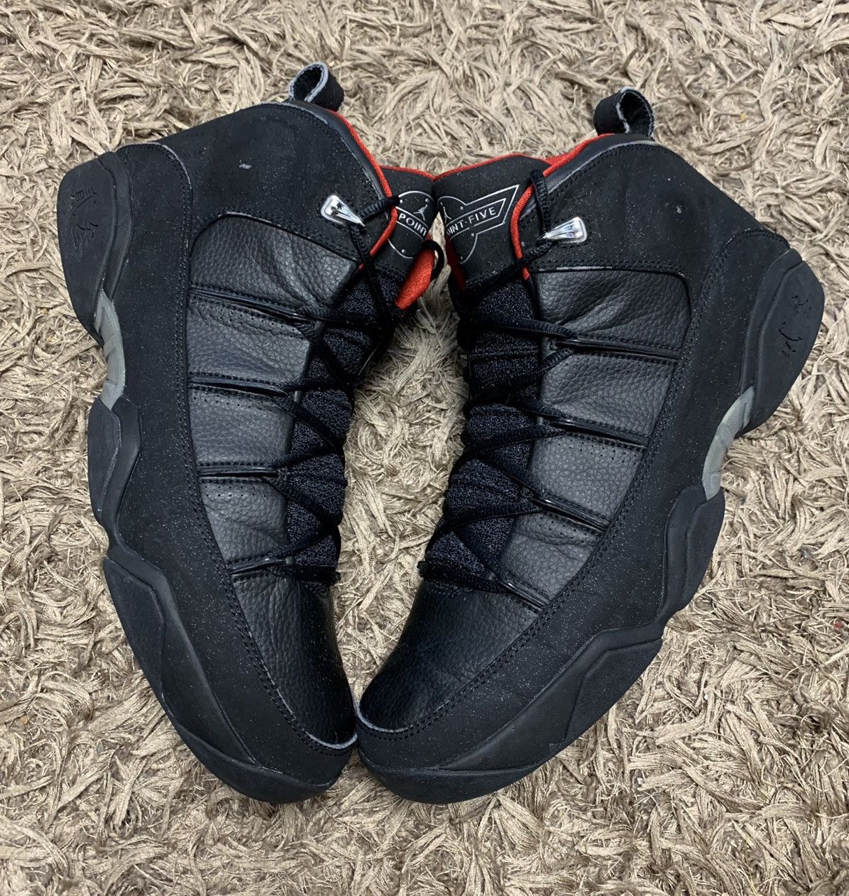Jordan Brand Air Jordan 9.5 Team Black Metallic 13 US vintage sneakers Size US 13 / EU 46 - 4 Thumbnail