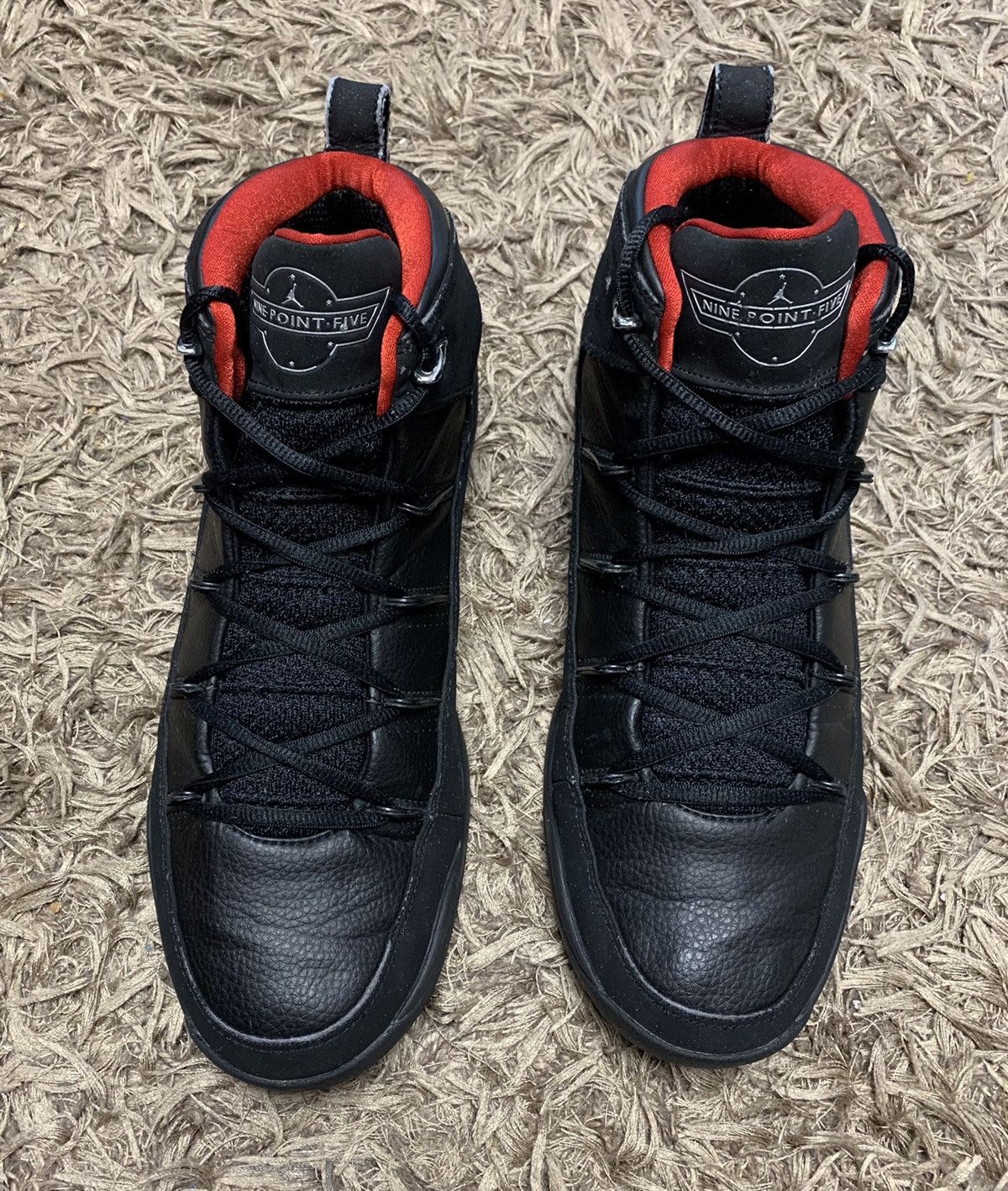 Jordan Brand Air Jordan 9.5 Team Black Metallic 13 US vintage sneakers Size US 13 / EU 46 - 3 Thumbnail