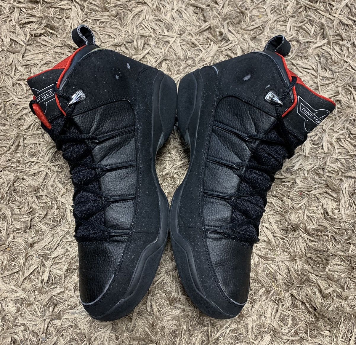 Jordan Brand Air Jordan 9.5 Team Black Metallic 13 US vintage sneakers Size US 13 / EU 46 - 5 Thumbnail