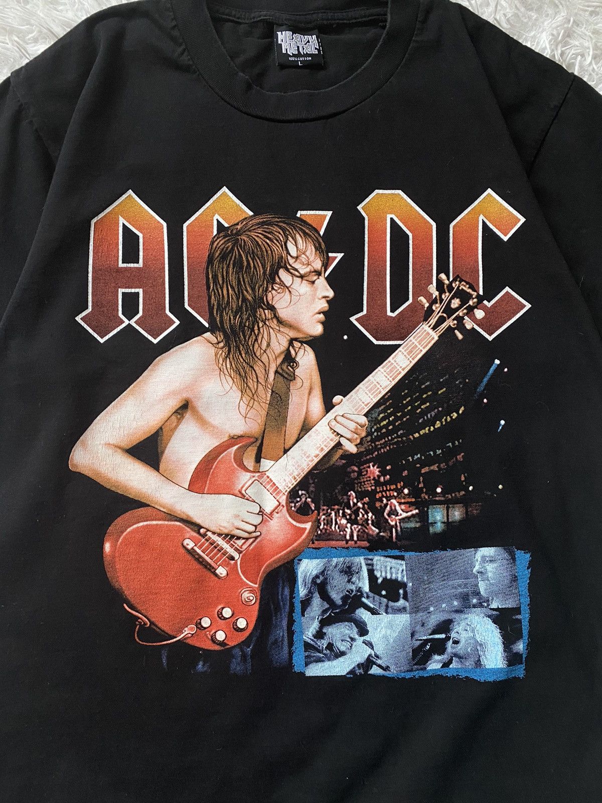 Band Tees Vintage AC/DC Heavy Metal T-Shirt SZ L Size US L / EU 52-54 / 3 - 3 Thumbnail