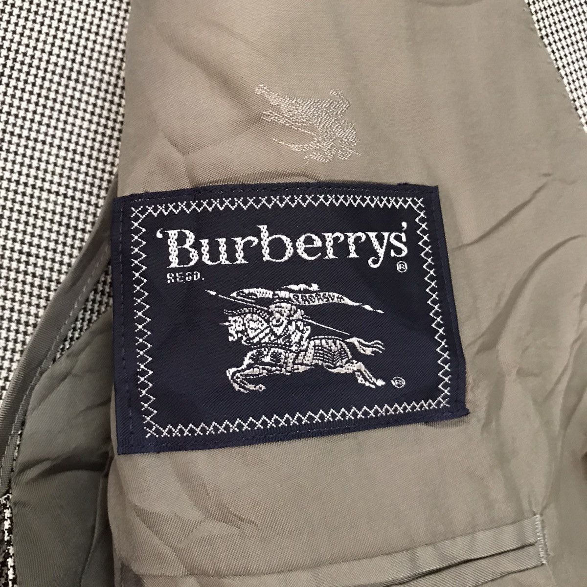 Burberry Burberrys Silk & Kid Mohair Double Breast Jacket Coat Size US M / EU 48-50 / 2 - 19 Thumbnail