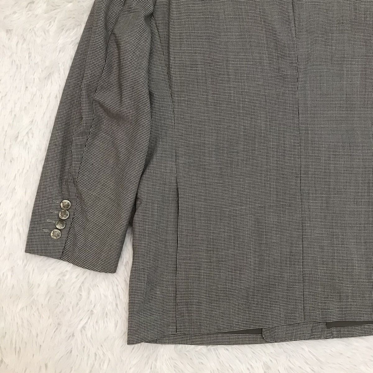 Burberry Burberrys Silk & Kid Mohair Double Breast Jacket Coat Size US M / EU 48-50 / 2 - 13 Thumbnail